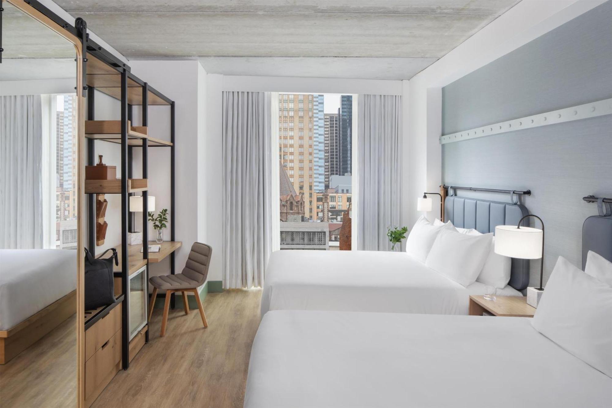 Queen Room Two Queen Beds City View